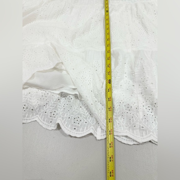 NWT Sundance Women’s Size XL White Boho Maxi Dress Lace Embroidered - Picture 8 of 9